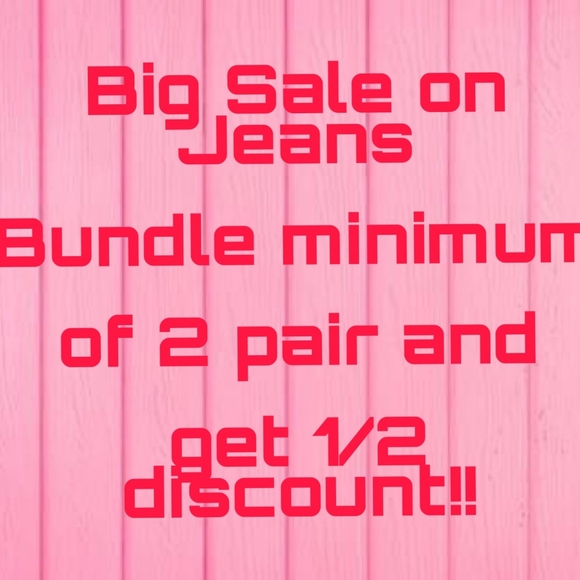 SALE on JEANS
